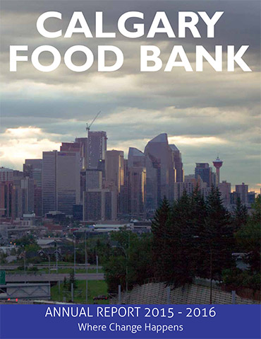 Calgary Food Bank Annual Report 2015-16
