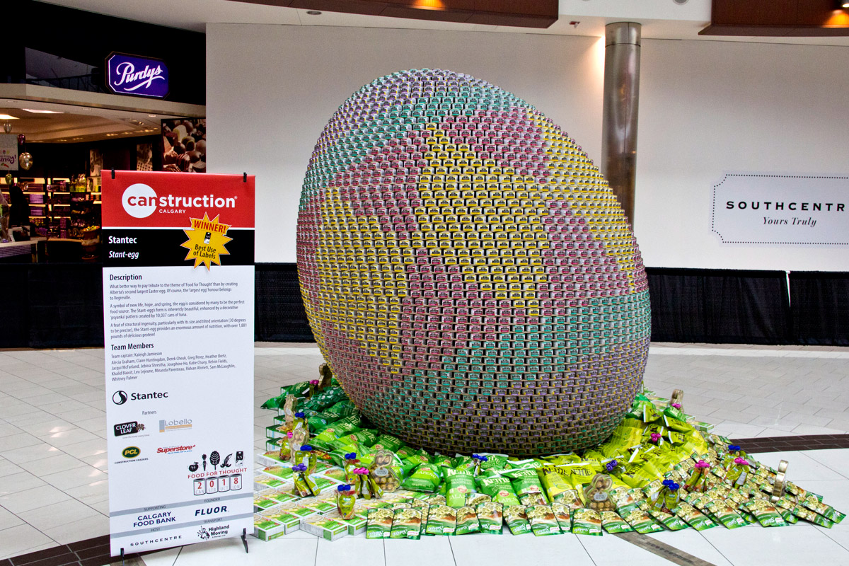 CANstruction 2018 – Theme: ‘Food’