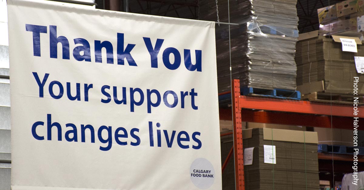 Thank you, your support changes lives.