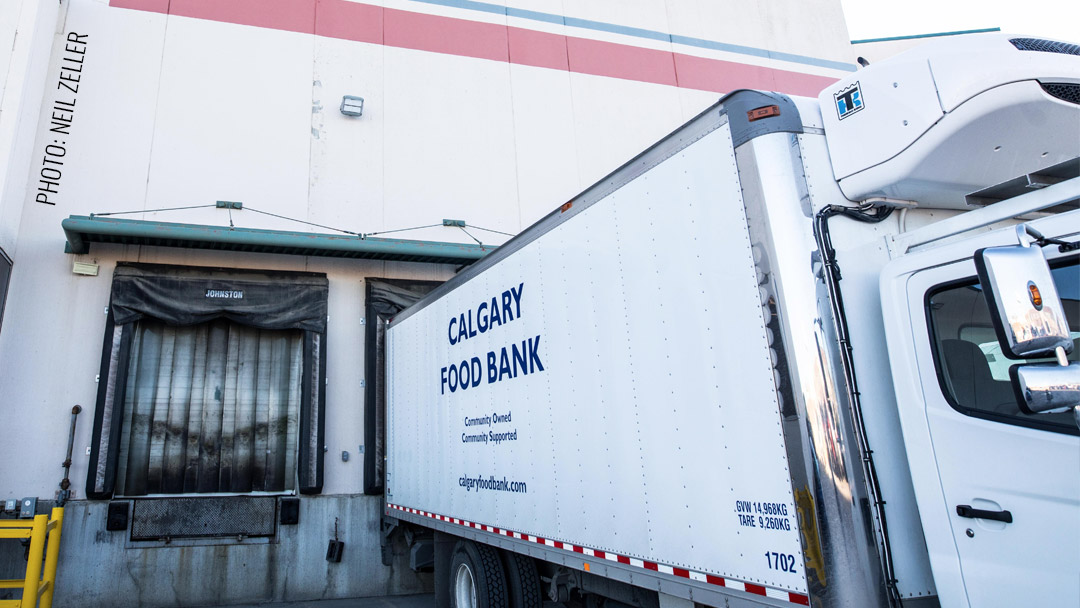 Calgary Food Bank Truck