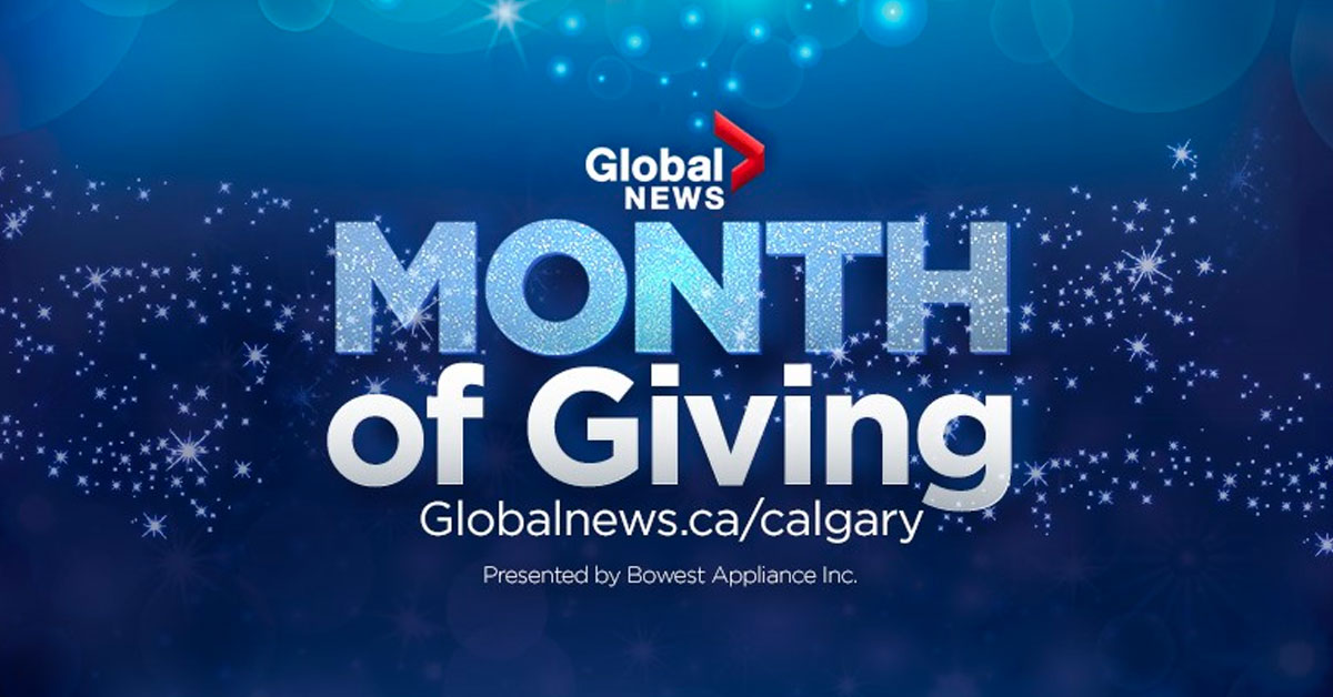 Global News Month of Giving Calgary Food Bank